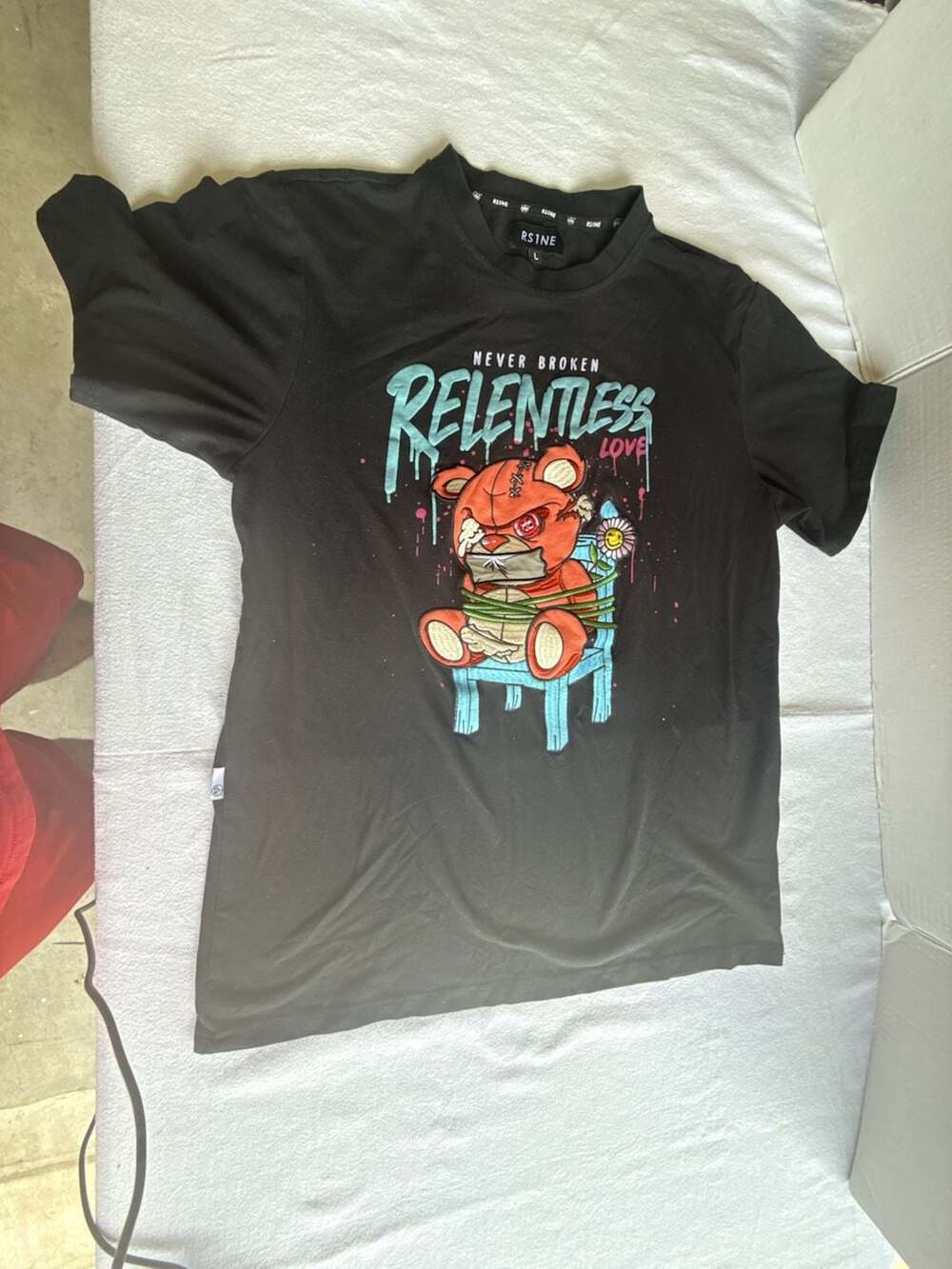 RS1NE Never Broken Relentless Love Graphic T-Shirt